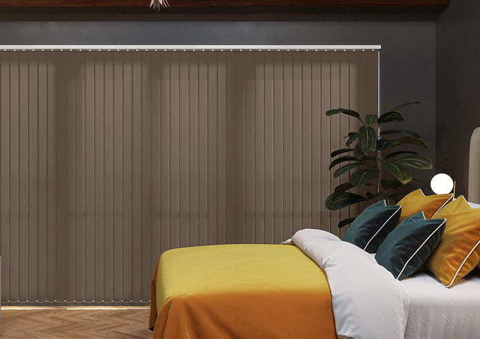 Roma, Smoke Brown - Vertical Blind - Image 6